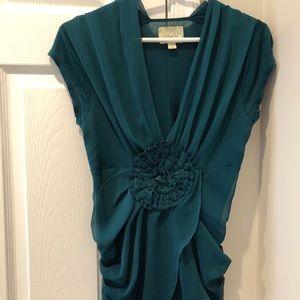 Anthropologie Deletta Rare Bloom T in size Small